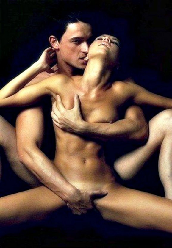 Эротические пары на природе