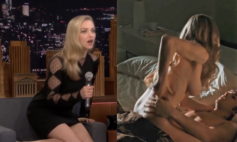 Аманда Мишель Сейфрид nude and Black man