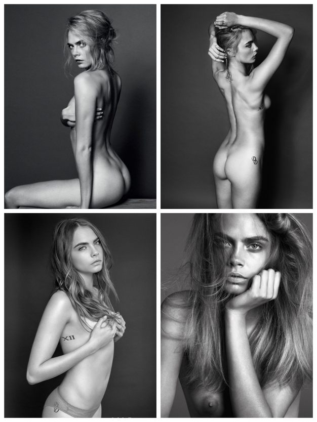 Кара Делевинь голая nude