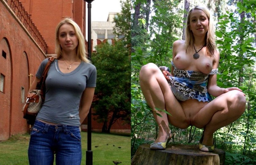 Девушки в одежде и без ххх