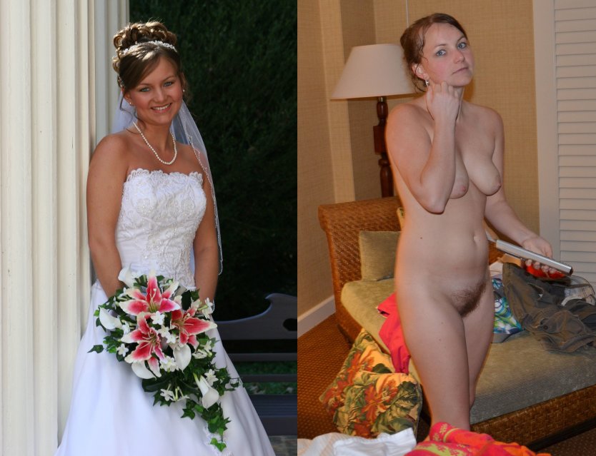 Голая невеста в брачную ночь