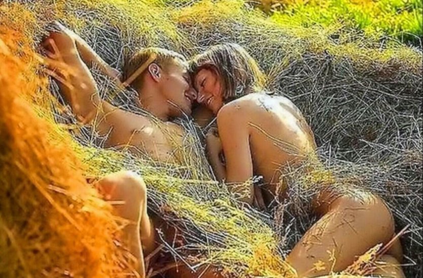 Страсть на сеновале