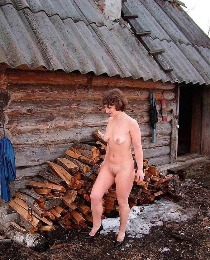 Бабцы в деревенской бане
