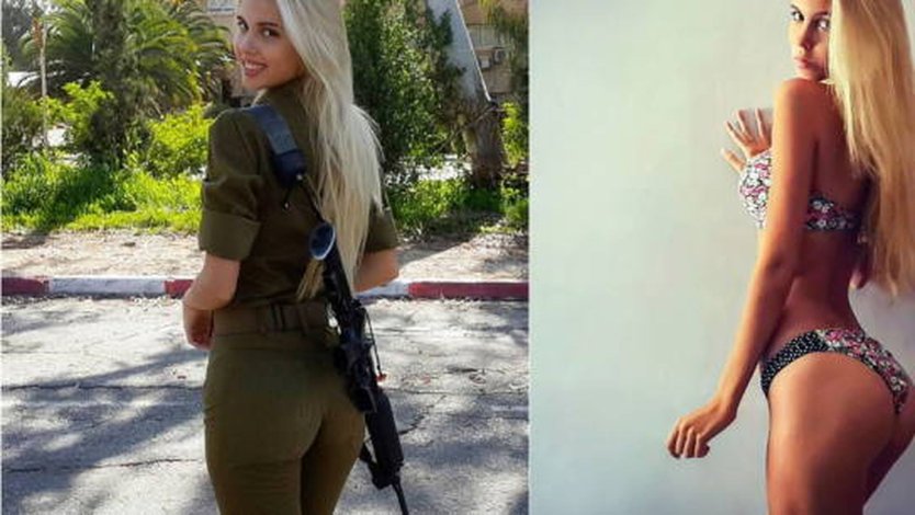 Девушка из израильской армии модель Наоми