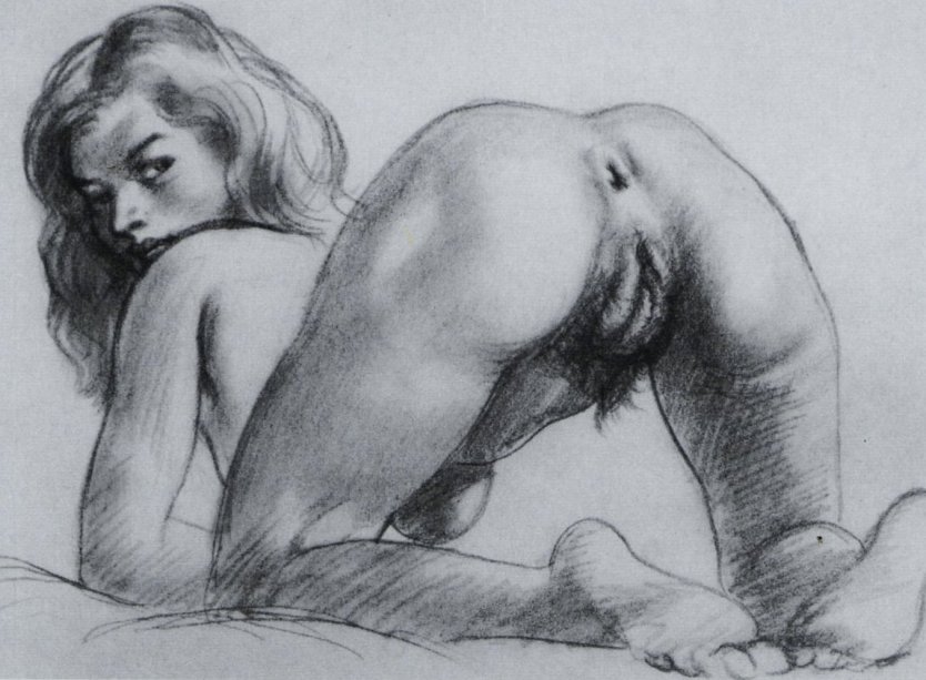 Эротические Карандашные рисунки