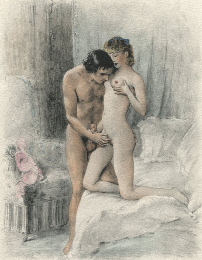 Эротические иллюстрации Paul Emile Becat (1885-1960)...