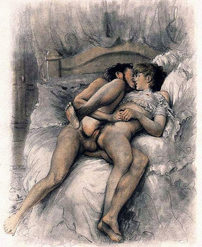 Эротические иллюстрации Paul Emile Becat (1885-1960)...